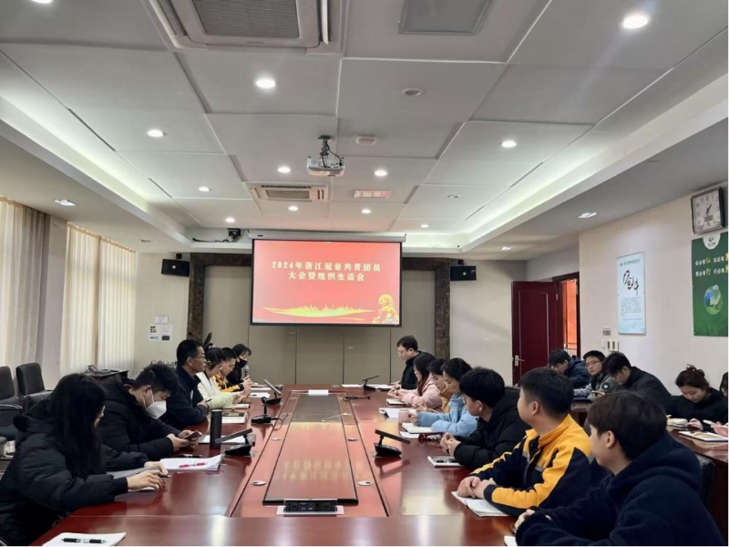 浙江冠豪召开团员和青年主题教育专题组织生活会